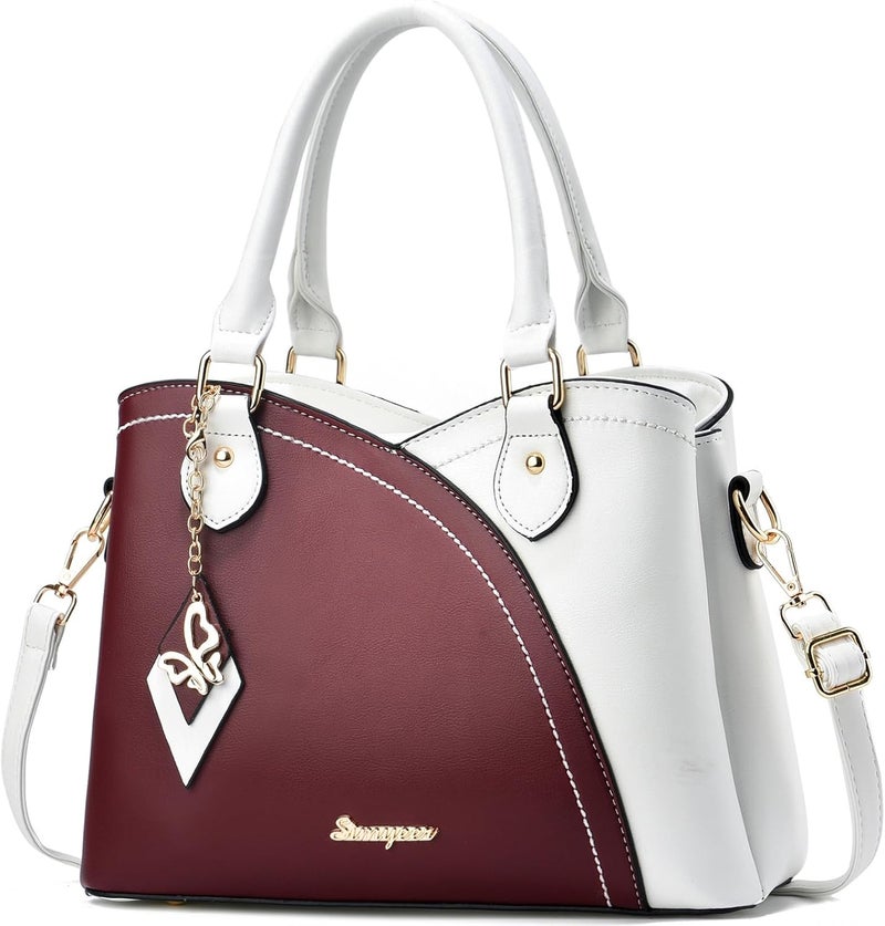 SiMYEER Purses and Handbags Top Handle Satchel Shoulder Bags Messenger Tote Bag for Ladies - Image 1